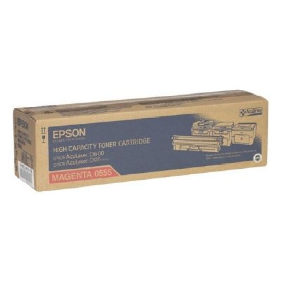 Epson C13S050555 Kırmızı Orjinal Toner Yüksek Kapasite - CX16 / C1600 T5543 Epson C13S050555 Kırmızı Orjinal Toner Yüksek Kapasite - CX16 / C1600 T5543