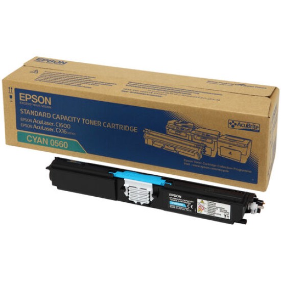 Epson C13S050560 Mavi Orjinal Toner Standart Kapasite - CX16 / C1600 T4549 Epson C13S050560 Mavi Orjinal Toner Standart Kapasite - CX16 / C1600 T4549