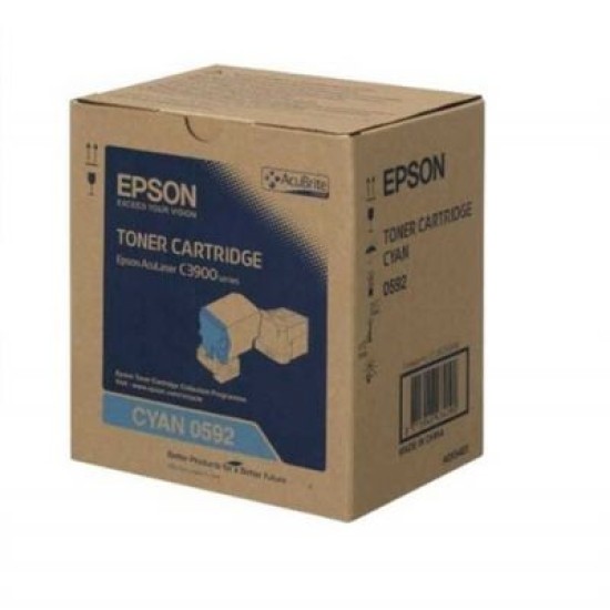 Epson C13S050592 Mavi Orjinal Toner - C3900 / CX37 T3489 Epson C13S050592 Mavi Orjinal Toner - C3900 / CX37 T3489