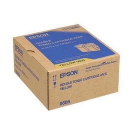 Epson C13S050606 Sarı Orjinal Toner İkili Paket - C9300 T9818 Epson C13S050606 Sarı Orjinal Toner İkili Paket - C9300 T9818