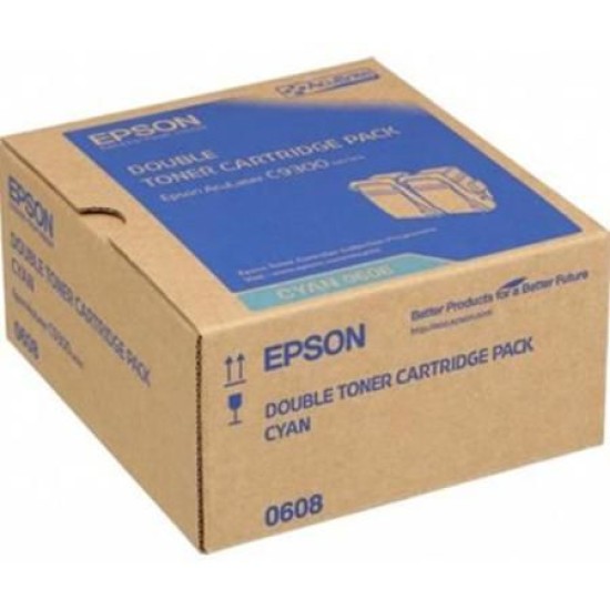 Epson C13S050608 Mavi Orjinal Toner İkili Paket - C9300 T9820 Epson C13S050608 Mavi Orjinal Toner İkili Paket - C9300 T9820
