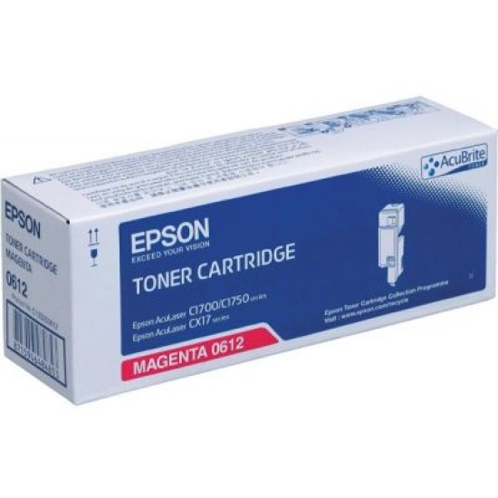 Epson C13S050612 Kırmızı Orjinal Toner - CX17 / C1700 T4749 Epson C13S050612 Kırmızı Orjinal Toner - CX17 / C1700 T4749