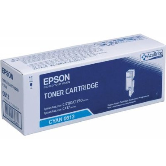 Epson C13S050613 Mavi Orjinal Toner - CX17 / C1700 T4805 Epson C13S050613 Mavi Orjinal Toner - CX17 / C1700 T4805