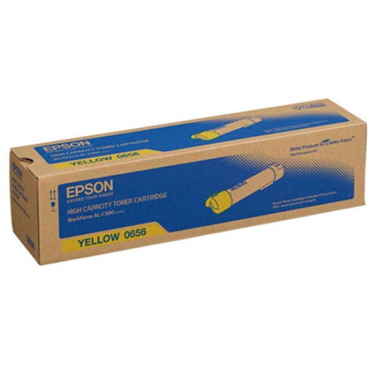 Epson C13S050656 Sarı Orjinal Toner Yüksek Kapasiteli - AL-C500Dhn / AL-C500Dtn T12676 Epson C13S050656 Sarı Orjinal Toner Yüksek Kapasiteli - AL-C500Dhn / AL-C500Dtn T12676
