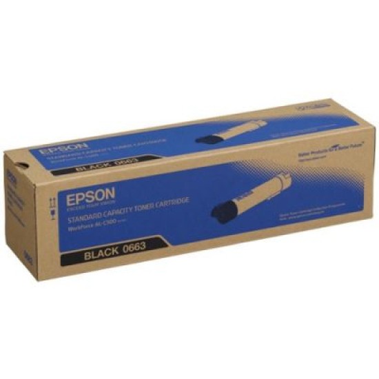 Epson C13S050663 AL-C500DN SC Siyah Orjinal Toner 10,5K T5363 Epson C13S050663 AL-C500DN SC Siyah Orjinal Toner 10,5K T5363