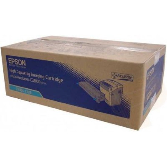 Epson C13S051126 Mavi Orjinal Toner Yüksek Kapasite - C3800 T6547 Epson C13S051126 Mavi Orjinal Toner Yüksek Kapasite - C3800 T6547