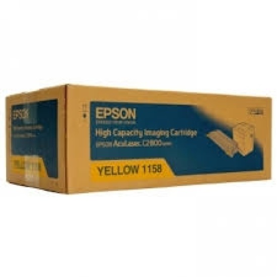 Epson C13S051158 Sarı Orjinal Toner Yüksek Kapasite - C2800N T4598 Epson C13S051158 Sarı Orjinal Toner Yüksek Kapasite - C2800N T4598