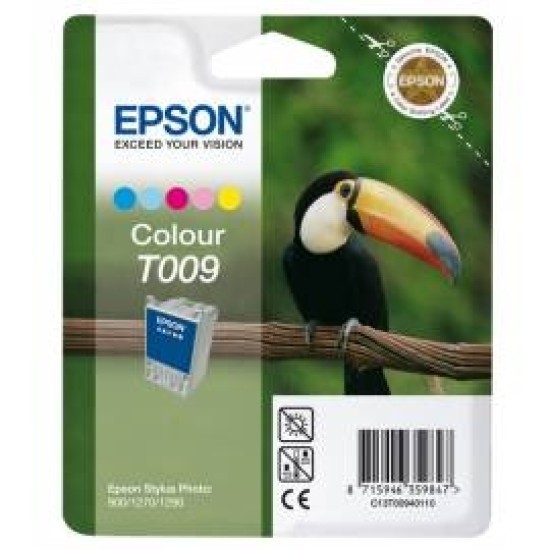 Epson C13T00940120 T009 Renkli Orjinal Kartuş - Stylus Photo 1290S T2275
