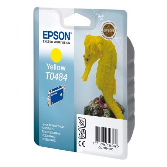 Epson C13T04844020 T0484 Sarı Orjinal Kartuş - Stylus Photo R200 T1947 Epson C13T04844020 T0484 Sarı Orjinal Kartuş - Stylus Photo R200 T1947