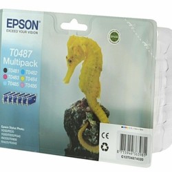 Epson C13T04874020 T0487 Orjinal Set Kartuş - Stylus Photo R200 T2302 Epson C13T04874020 T0487 Orjinal Set Kartuş - Stylus Photo R200 T2302