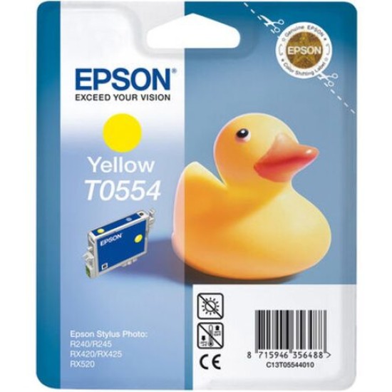 Epson C13T05544020 T0554 Sarı Orjinal Kartuş T2979 Epson C13T05544020 T0554 Sarı Orjinal Kartuş T2979