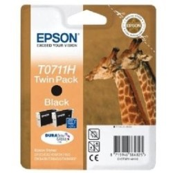 Epson C13T07114H T0711H Siyah Orjinal Kartuş İkili Paket - Stylus SX215 T2325 Epson C13T07114H T0711H Siyah Orjinal Kartuş İkili Paket - Stylus SX215 T2325