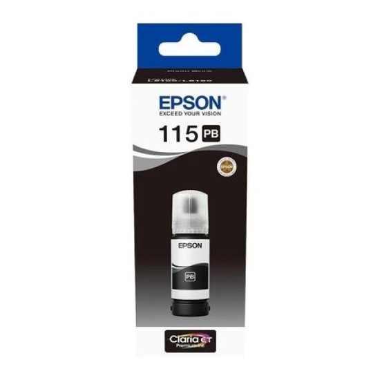 Epson C13T07D14A 115 Foto Siyah Orjinal Mürekkep Kartuşu - L8160 Epson C13T07D14A 115 Foto Siyah Orjinal Mürekkep Kartuşu - L8160