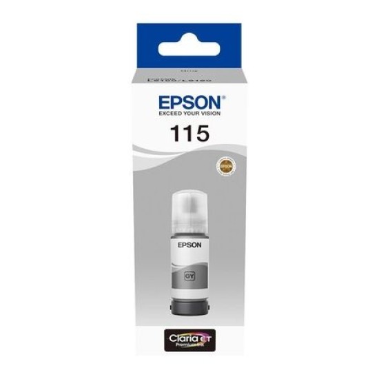 Epson C13T07D54A 115 Gri Orjinal Mürekkep Kartuşu - L8160 Epson C13T07D54A 115 Gri Orjinal Mürekkep Kartuşu - L8160