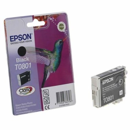 Epson C13T08014020 T0801 Siyah Orjinal Kartuş - Stylus Photo PX650 T1617 Epson C13T08014020 T0801 Siyah Orjinal Kartuş - Stylus Photo PX650 T1617