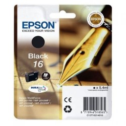 Epson C13T16214020 16 Siyah Orjinal Kartuş - WF-2010 T2023 Epson C13T16214020 16 Siyah Orjinal Kartuş - WF-2010 T2023