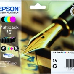Epson C13T16264020 16 Multipack Orjinal Kartuş - WF-2010 T2817 Epson C13T16264020 16 Multipack Orjinal Kartuş - WF-2010 T2817