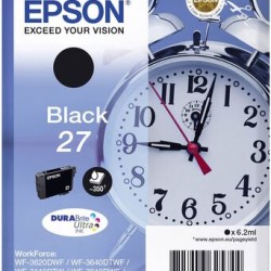 Epson C13T27014010 27 Siyah Orjinal Kartuş - WF-3620 T11351 Epson C13T27014010 27 Siyah Orjinal Kartuş - WF-3620 T11351