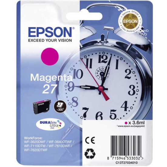 Epson C13T27034020 27 Kırmızı Orjinal Kartuş - WF-3620 T7663