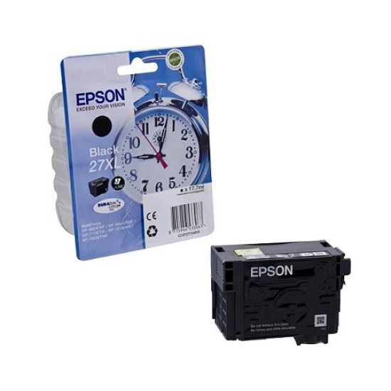 Epson C13T27114020 27XL Siyah Orjinal Kartuş - WF-3620 T7435 Epson C13T27114020 27XL Siyah Orjinal Kartuş - WF-3620 T7435