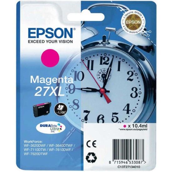 Epson C13T27134020 27XL Kırmızı Orjinal Kartuş - WF-3620 T15475 Epson C13T27134020 27XL Kırmızı Orjinal Kartuş - WF-3620 T15475