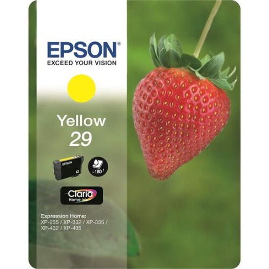 Epson C13T29844022 T2984 Sarı Orjinal Kartuş - XP-235 / XP-435 T14925 Epson C13T29844022 T2984 Sarı Orjinal Kartuş - XP-235 / XP-435 T14925