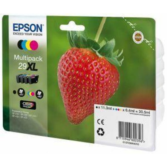 Epson C13T29964511 29XL Multipack 4'lü Orjinal Set Kartuş - XP-350 Epson C13T29964511 29XL Multipack 4'lü Orjinal Set Kartuş - XP-350