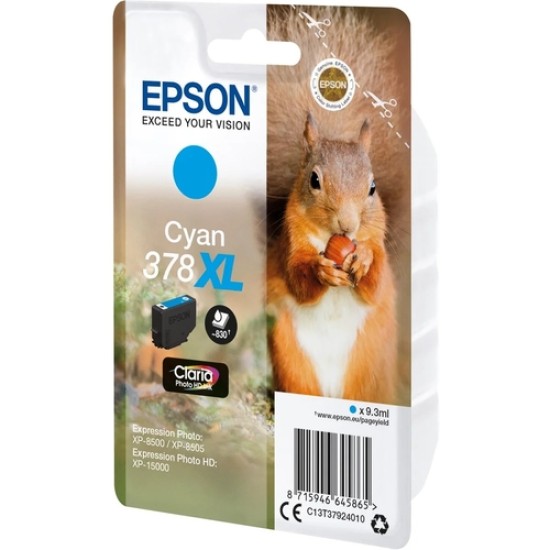 Epson C13T37924010 378XL Mavi Orjinal Kartuş Yüksek Kapasite - XP-15000 / XP-8000 Epson C13T37924010 378XL Mavi Orjinal Kartuş Yüksek Kapasite - XP-15000 / XP-8000