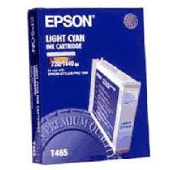 Epson C13T465011 T465 Açık Mavi Orjinal Kartuş - Stylus Pro 7000 T2574 Epson C13T465011 T465 Açık Mavi Orjinal Kartuş - Stylus Pro 7000 T2574