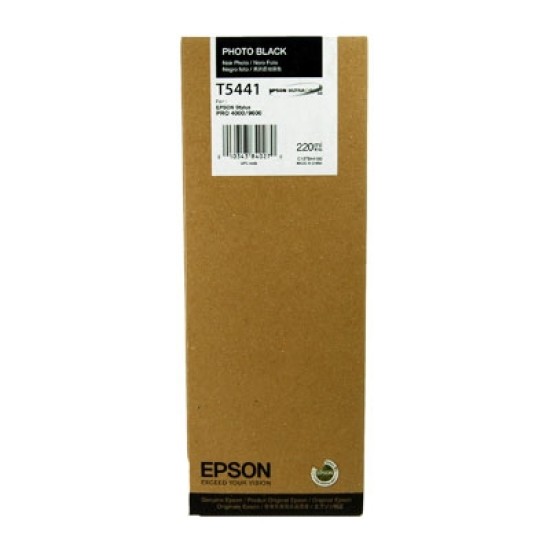 Epson C13T544100 T5441 Foto Siyah Orjinal Kartuş - Stylus Pro 4000 T1922