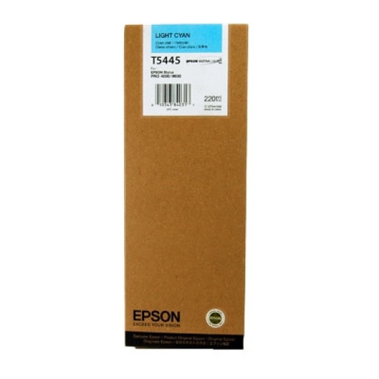 Epson C13T544500 T5445 Açık Mavi Orjinal Kartuş - Stylus Pro 4000 T2441 Epson C13T544500 T5445 Açık Mavi Orjinal Kartuş - Stylus Pro 4000 T2441