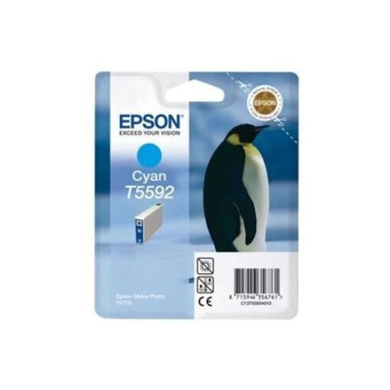 Epson C13T559240 T5592 Mavi Orjinal Kartuş - Stylus Photo RX700 T2890 Epson C13T559240 T5592 Mavi Orjinal Kartuş - Stylus Photo RX700 T2890