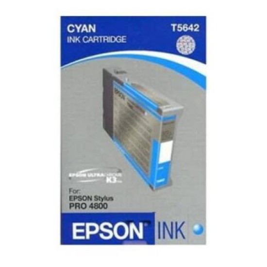 Epson C13T564200 T5642 Mavi Orjinal Kartuş - Stylus Pro 4800 T2443 Epson C13T564200 T5642 Mavi Orjinal Kartuş - Stylus Pro 4800 T2443