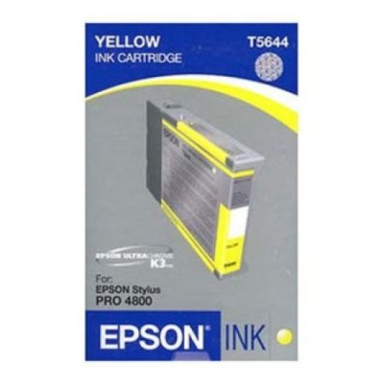 Epson C13T564400 T5644 Sarı Orjinal Kartuş - Stylus Pro 4800 T2445 Epson C13T564400 T5644 Sarı Orjinal Kartuş - Stylus Pro 4800 T2445