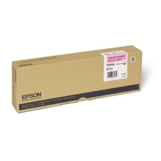 Epson C13T591600 T5916 Açık Kırmızı Orjinal Kartuş - Stylus Pro 11880 T7490 Epson C13T591600 T5916 Açık Kırmızı Orjinal Kartuş - Stylus Pro 11880 T7490