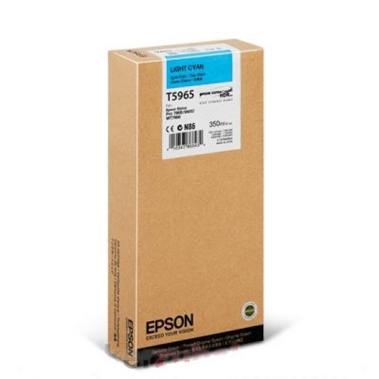 Epson C13T596500 T5965 Açık Mavi Orjinal Kartuş - Stylus Pro 7700 T2304 Epson C13T596500 T5965 Açık Mavi Orjinal Kartuş - Stylus Pro 7700 T2304