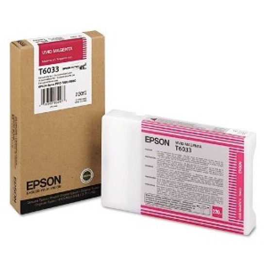 Epson C13T603300 T6033 Kırmızı Orjinal Kartuş - Stylus Pro 7800 T1580 Epson C13T603300 T6033 Kırmızı Orjinal Kartuş - Stylus Pro 7800 T1580
