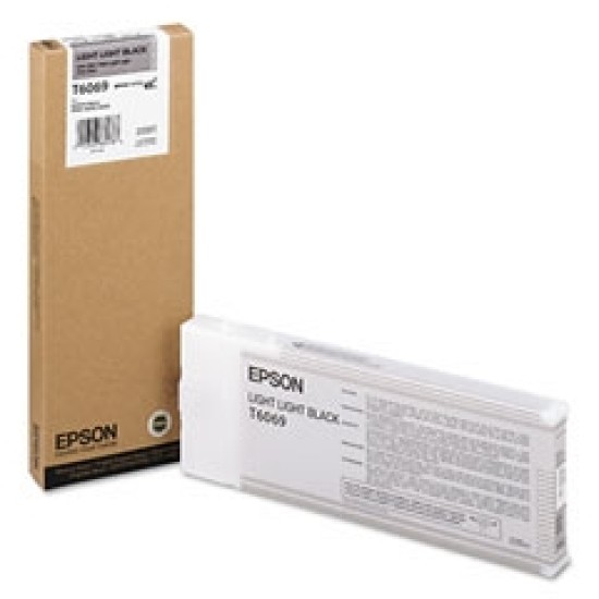 Epson C13T606900 T6069 Duble Açık Siyah Orjinal Kartuş - Stylus Pro 4800 T1792 Epson C13T606900 T6069 Duble Açık Siyah Orjinal Kartuş - Stylus Pro 4800 T1792