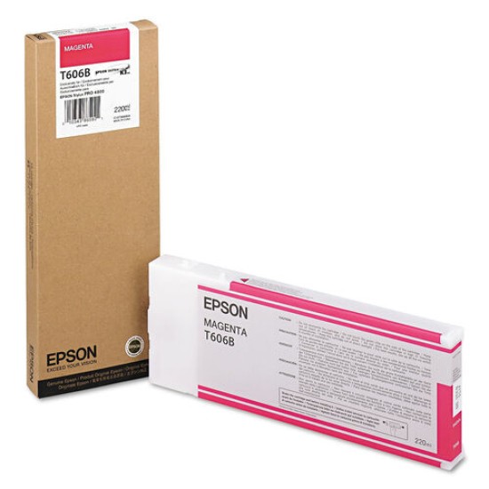 Epson C13T606B00 T606B Kırmızı Orjinal Kartuş - Stylus Pro 4800 T2109 Epson C13T606B00 T606B Kırmızı Orjinal Kartuş - Stylus Pro 4800 T2109