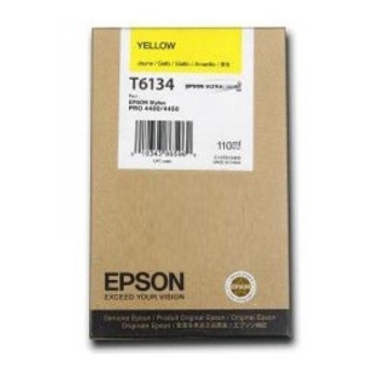 Epson C13T613400 T6134 Sarı Orjinal Kartuş - Stylus Pro 4000 Epson C13T613400 T6134 Sarı Orjinal Kartuş - Stylus Pro 4000