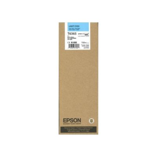 Epson C13T636500 T6365 Açık Mavi Orjinal Kartuş - Stylus Pro 7700 T1811 Epson C13T636500 T6365 Açık Mavi Orjinal Kartuş - Stylus Pro 7700 T1811