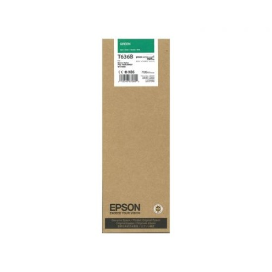 Epson C13T636B00 T636B Yeşil Orjinal Kartuş - Stylus Pro 7700 T2139 Epson C13T636B00 T636B Yeşil Orjinal Kartuş - Stylus Pro 7700 T2139
