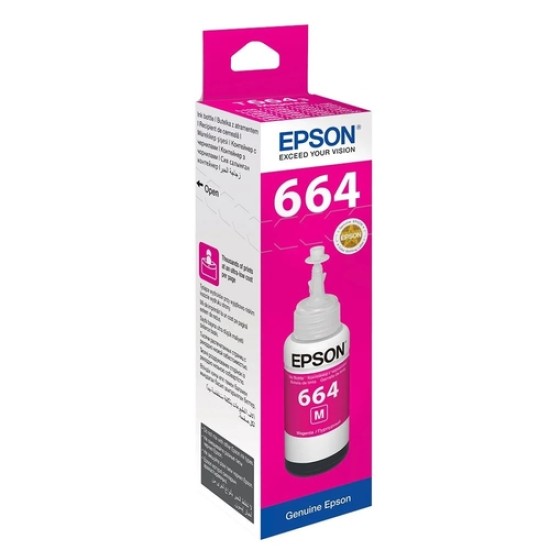 Epson C13T66434A T6643 Kırmızı Orjinal Mürekkep Kartuş - ET-1400 Epson C13T66434A T6643 Kırmızı Orjinal Mürekkep Kartuş - ET-1400
