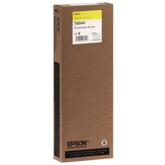 Epson C13T804400 T8044 Sarı Orjinal Kartuş - SC-P6000 / SC-P7000 Epson C13T804400 T8044 Sarı Orjinal Kartuş - SC-P6000 / SC-P7000