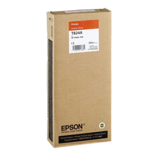 Epson C13T824A00 T824A Turuncu Orjinal Kartuş - SC-P7000 Epson C13T824A00 T824A Turuncu Orjinal Kartuş - SC-P7000