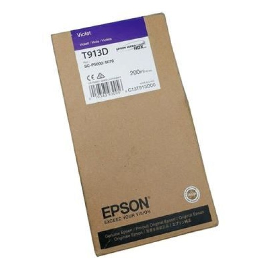 Epson C13T913D00 T913D Violet Orjinal Kartuş - SC-P5000 / SC-P7000 T9026 Epson C13T913D00 T913D Violet Orjinal Kartuş - SC-P5000 / SC-P7000 T9026