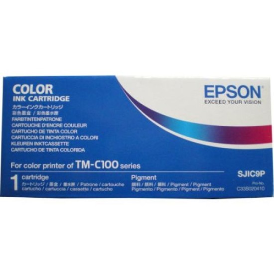 Epson C33S020410 SJIC9P 4lü Paket Renkli Orjinal Kartuş - TM-C100 T7249 Epson C33S020410 SJIC9P 4lü Paket Renkli Orjinal Kartuş - TM-C100 T7249