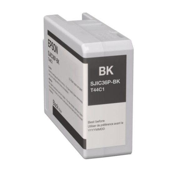 Epson SJIC36P-BK C13T44C140 Siyah Orjinal Kartuş - C6000 / C6500 Epson SJIC36P-BK C13T44C140 Siyah Orjinal Kartuş - C6000 / C6500