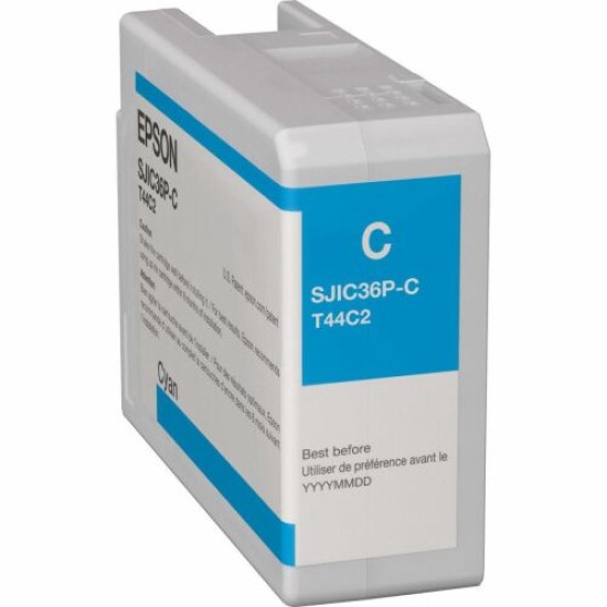 Epson SJIC36P-C C13T44C240 Mavi Orjinal Kartuş - C6000 / C6500 Epson SJIC36P-C C13T44C240 Mavi Orjinal Kartuş - C6000 / C6500