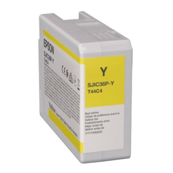 Epson SJIC36P-Y C13T44C440 Sarı Orjinal Kartuş - C6000 / C6500 Epson SJIC36P-Y C13T44C440 Sarı Orjinal Kartuş - C6000 / C6500